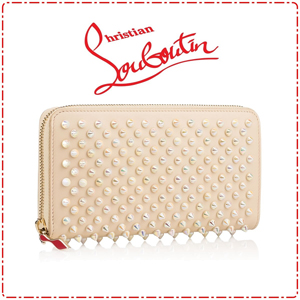SS19新作 クリスチャン ルブタンスーパーコピー スタッズ長財布 