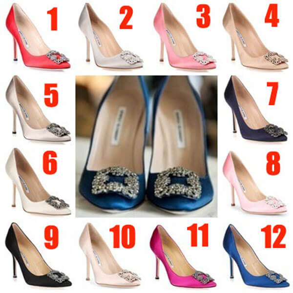 マノロブラニク パンプス 偽物 永遠の憧れ☆Manolo Blahnik☆Hangisi