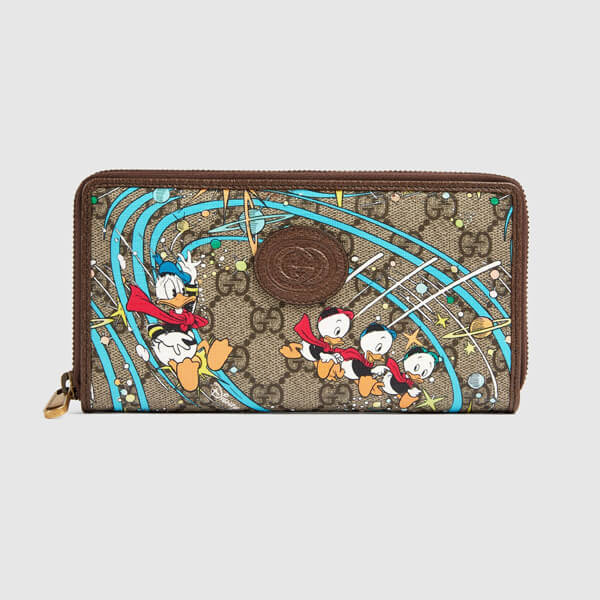 ディズニー×グッチドナルドダック 財布 コピー DISNEYxグッチ【限定品