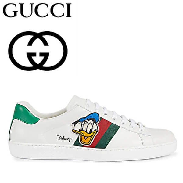 ディズニー×グッチドナルドダック スニーカー コピー グッチ x DISNEY