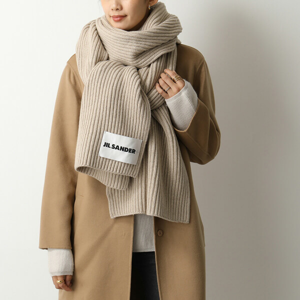 JILSANDERジルサンダー マフラー 偽物 JPPR759505 WRY10028 カシミア
