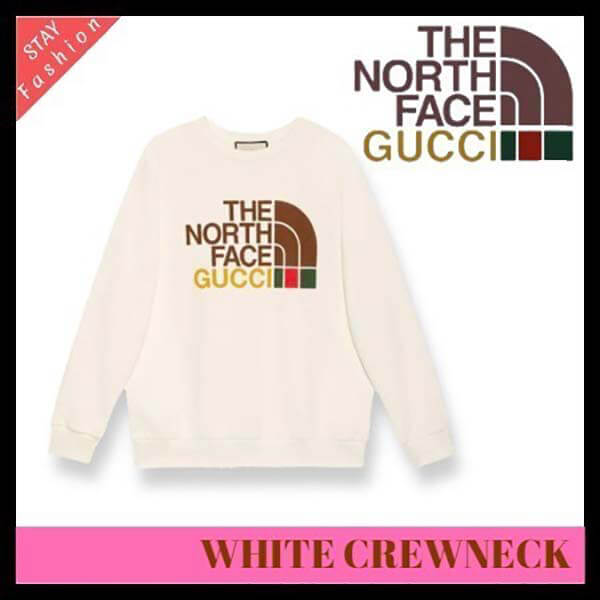 ❤️NOKU　タグ付き箱付き　グッチ×ノースフェイス　コットンスウェット グッチ ノースフェイス 偽物 ポケモン THE NORTH FACE x グッチ