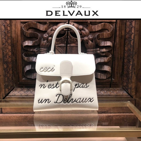 【cafemoca⚠️】DELVAUX　デルボー　デルヴォー　ホワイト デルボー バッグ 偽物【DELVAUX】新色!!