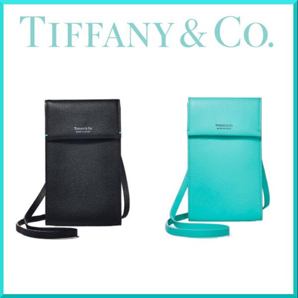 雑誌掲載 ティファニー iphoneポーチ コピー Tiffany&Co レザー クロス