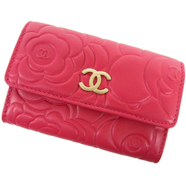 シャネル CHANELカードケース 名刺入れ 財布 カメリア ココ シャネル CHANELカードケース 名刺入れ 財布 カメリア ココ