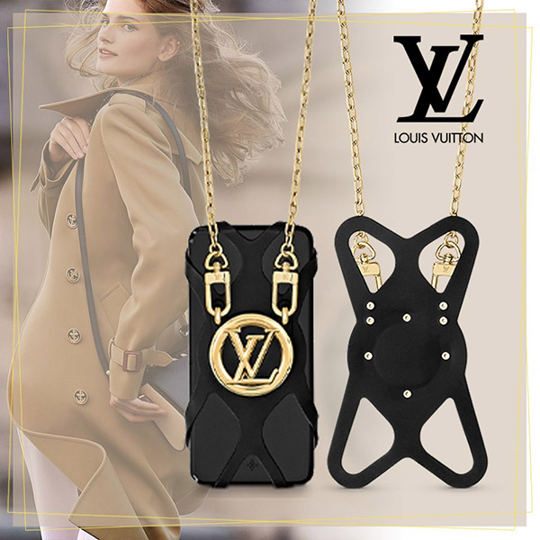 ルイヴィトン スマホケース 偽物 LV サークル・ルイーズ◇フォン
