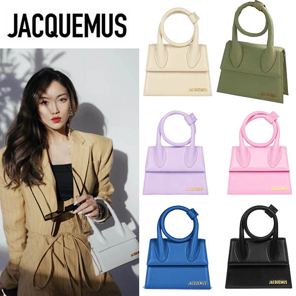 ジャックムス コピー JACQUEMUS Noeud Leather Bag バッグ 大人気!!新