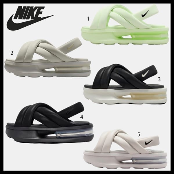 ナイキ エアマックス アイラ 偽物 厚底サンダル air max isla 5色