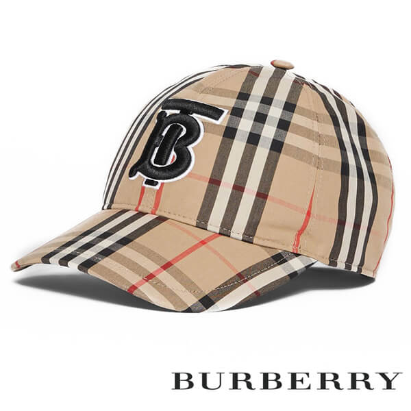 バーバリー キャップ コピー Vintage check baseball cap 80172831