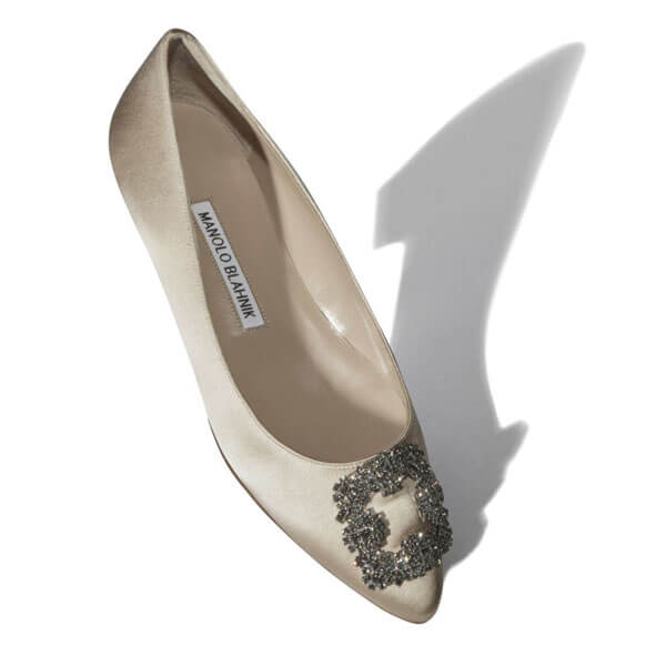 マノロブラニク フラットシューズ 偽物 Manolo Blahnik HANGISI