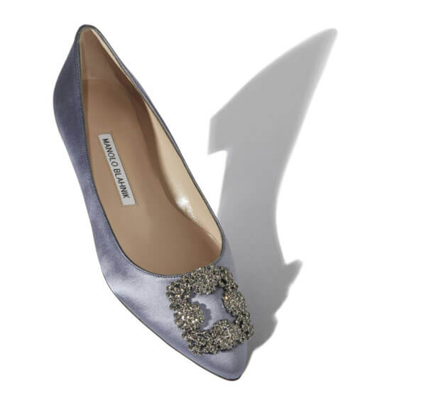 マノロブラニク フラットシューズ 偽物 Manolo Blahnik HANGISI