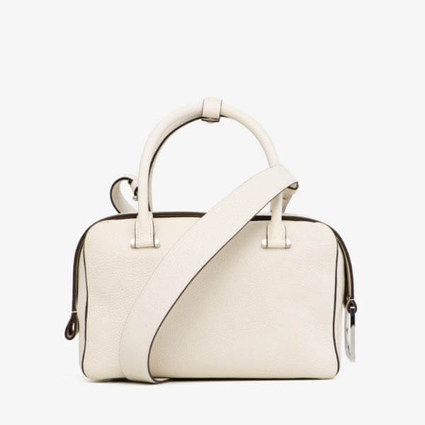 【cafemoca⚠️】DELVAUX　デルボー　デルヴォー　ホワイト デルヴォー バッグ 偽物☆Delvaux (デルボー) ☆ COOL BOX MM バッグ
