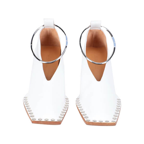 ジルサンダー 革靴 偽物 【JIL SANDER】アンクレット☆スタッズ レザー
