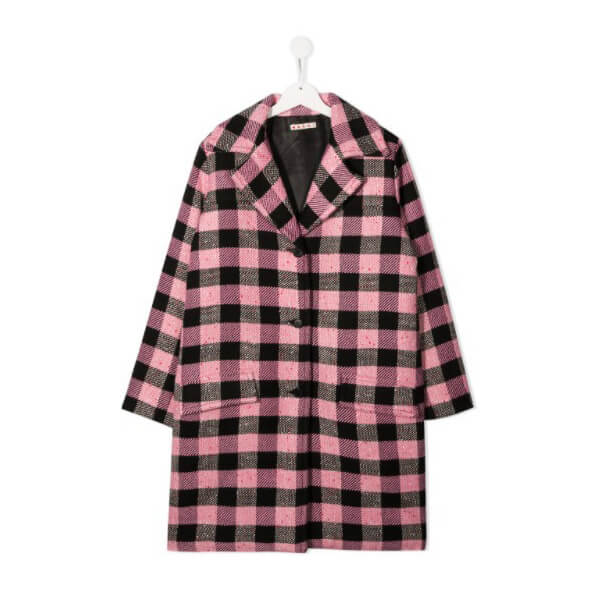 MARNI☆マルニ キッズ パロディ チェック シングルコート ☆ 大人もOK