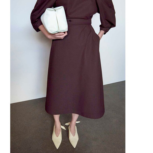 ジルサンダー バレエシューズ コピー JIL SANDER ノットディテール