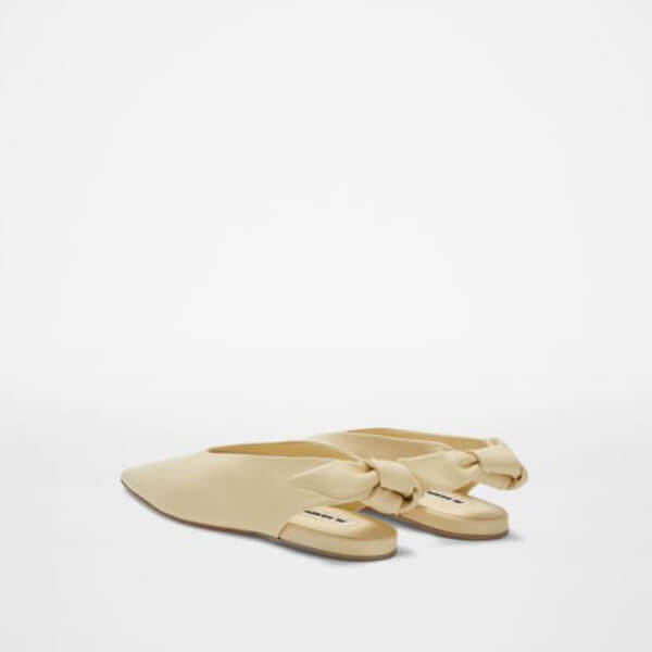 ジルサンダー バレエシューズ コピー JIL SANDER ノットディテール