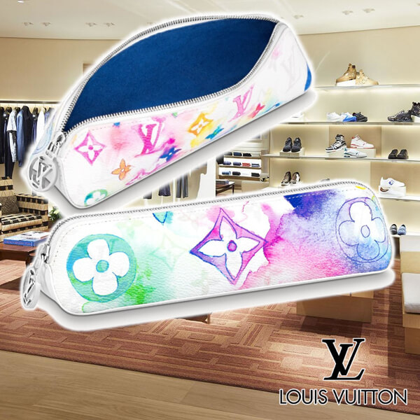 ルイヴィトン ペンケース コピー 水彩 LV ウォーターカラー WATERCOLOR