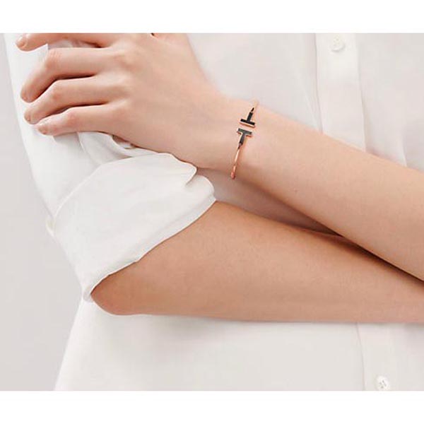 ティファニー T 偽物 ブレスレット Tiffany T ターコイズブレスレット