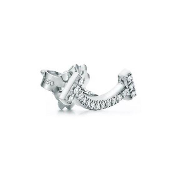 ティファニー T スマイル 偽物 ピアス【Tiffany】ピアス ダイヤモンド