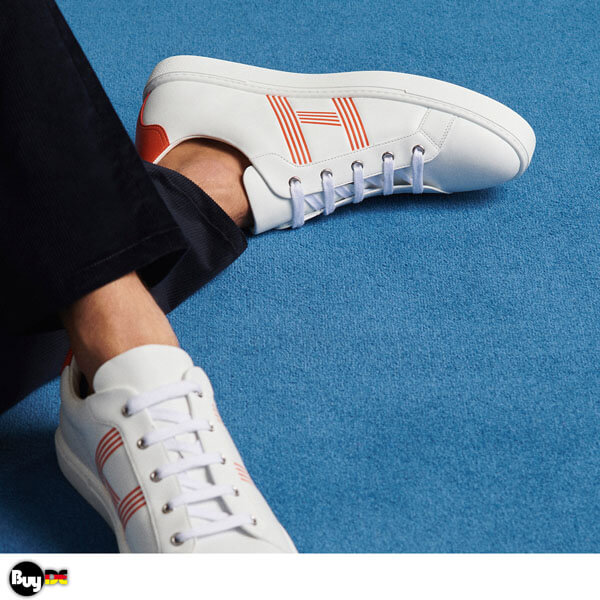 HERMES エルメス アヴァンタージュ スニーカー レディース ホワイト 袋付 ☆エルメス☆エルメス 偽物 スニーカー アヴァンタージュ スニーカー