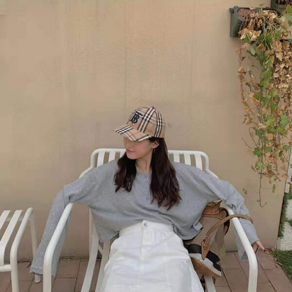 バーバリー キャップ コピー Vintage check baseball cap 80172831