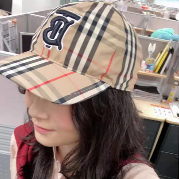 バーバリー キャップ コピー Vintage check baseball cap 80172831