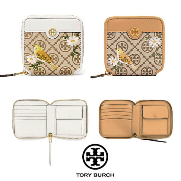 2021SS限定◇トリーバーチ 財布 偽物◇Tモノグラム 財布-Tory Burch