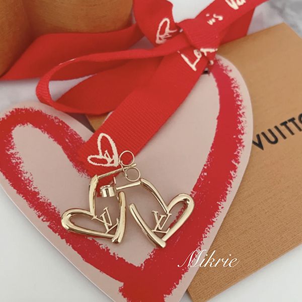 21FW ルイヴィトン ピアス コピー FALL IN LOVEシリーズ ハート PM