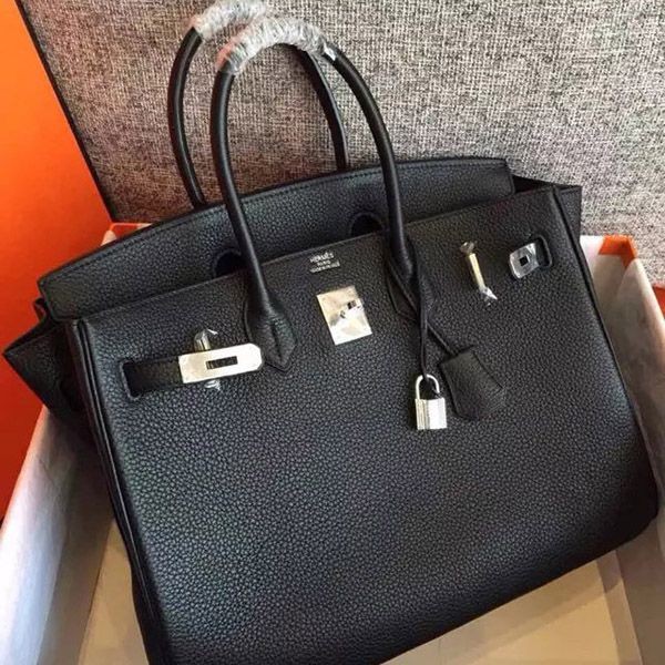 バーキン 超n品 エルメス バーキン コピー 25cm ハンドバッグ ブラック