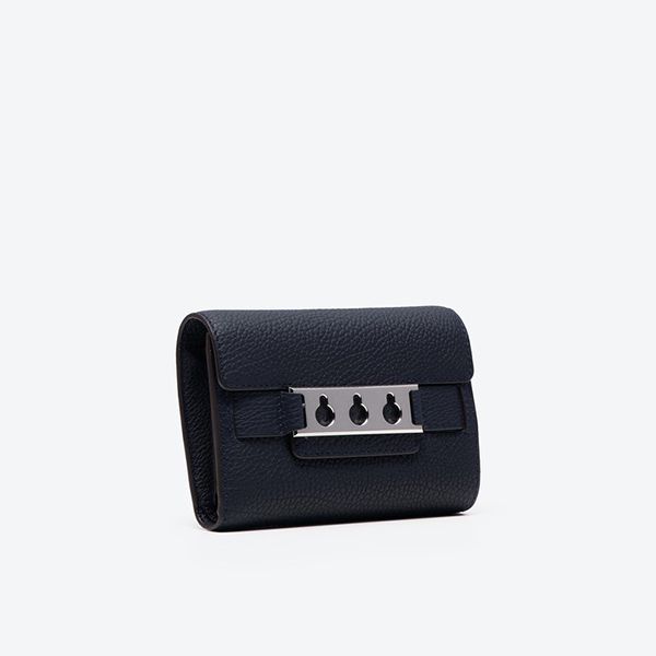 DELVAUX タンペート　折り財布 デルヴォー】タンペート 偽物 Compact Wallet 三つ折り財布-デルヴォー