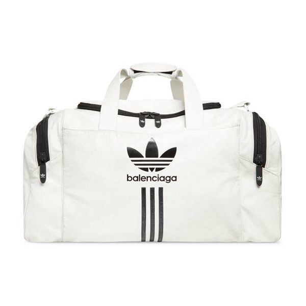 ゴ*ん様 BALENCIAGA x  ホワイトジムバック 限定コラボ バレンシアガ アディダス コピー メンズ ジムバッグ 4色