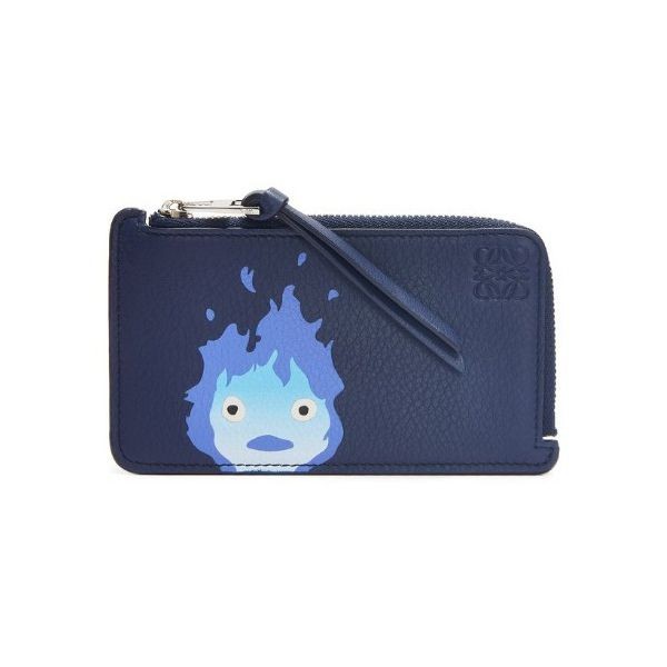 新作で超限定ロエベ ×ハウルの動く城 偽物 コイン カードホルダー 5色
