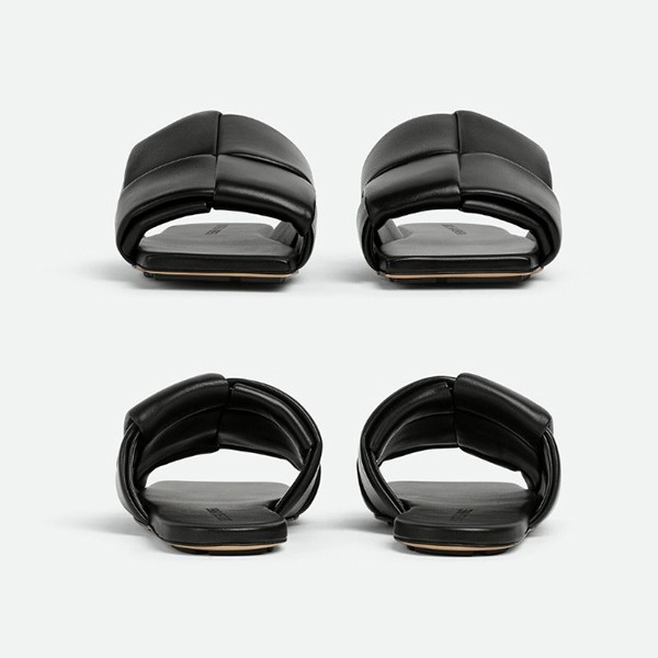 ボッテガ ヴェネタ サンダル コピー キルティングレザー パッチ
