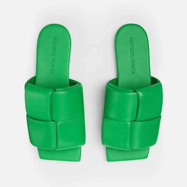 ボッテガ ヴェネタ サンダル コピー キルティングレザー パッチ