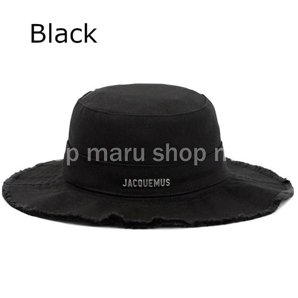 大人気！ジャックムス ハット 偽物コットン フリンジ デザインバケット