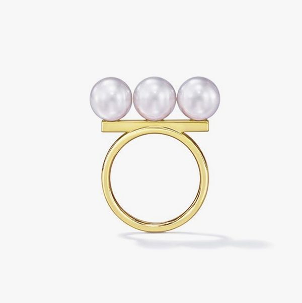TASAKI(タサキ) バランス ネオ リング 偽物パール イエローゴールド