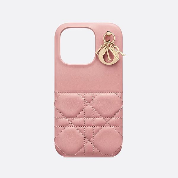 【未使用に近い】ディオール iPhone14PRO レディディオール カナージュ ディオール LADY ディオール iPhone 14/15/16 Pro ケース偽物d12075