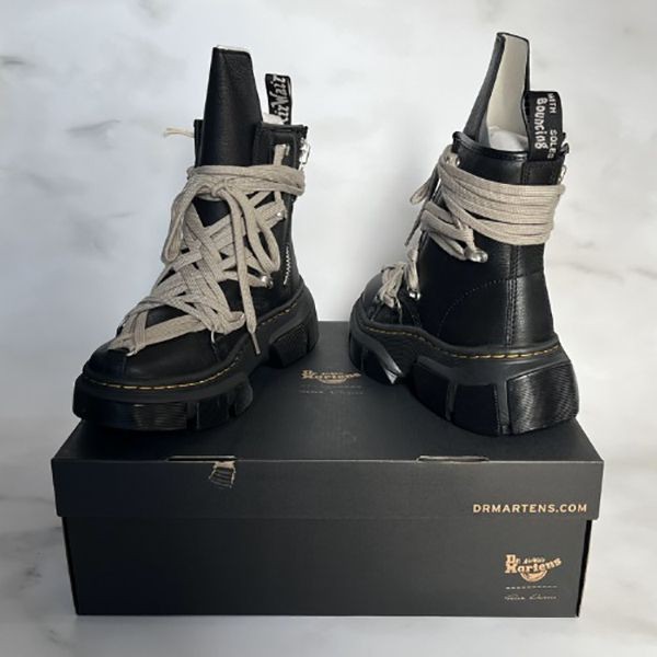リックオウエンス ドクターマーチン 偽物 リックマーチン DR. MARTENS