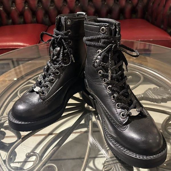 クロムハーツ ウエスコ 偽物 Wesco ジョブマスター 靴 ブーツch032144 