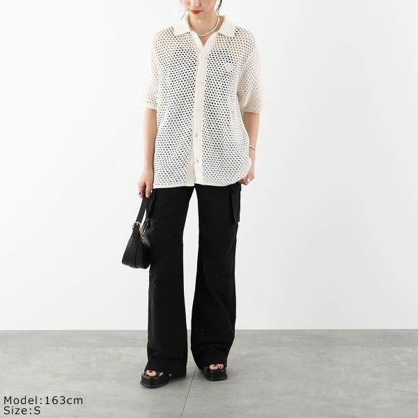 フレッド ペリー 偽物ニットポロシャツ K7850 LACE BUTTON THROUGH