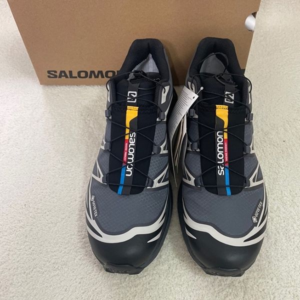サロモン XT-6 ゴアテックス 偽物 XT-6 gore-tex BLACK EBONY