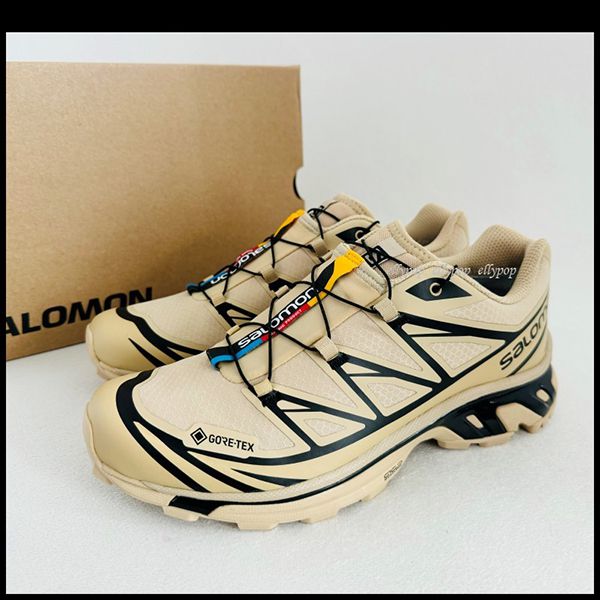 サロモンスニーカー 偽物 XT-6 パチモンGTX Safari Black l47445500
