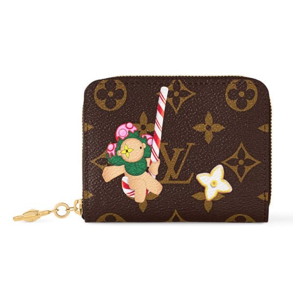 2024クリスマス限定 ルイヴィトン☆ジッピーコインパース 偽物