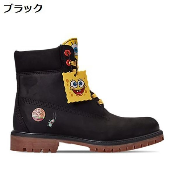 ティンバーランド SpongeBob 6 ブーツ 偽物 スポンジボブ24秋冬プレ TOTECOPY