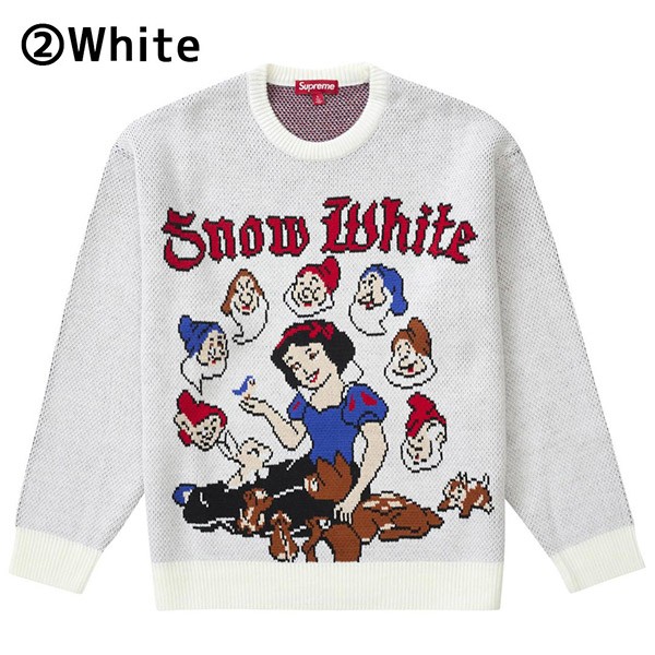 シュプリーム 偽物Snow White Sweater スノーホワイト 白雪姫 セーター 