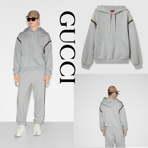 希少 GUCCIスウェットパーカー パンツ上下セット スウェット
