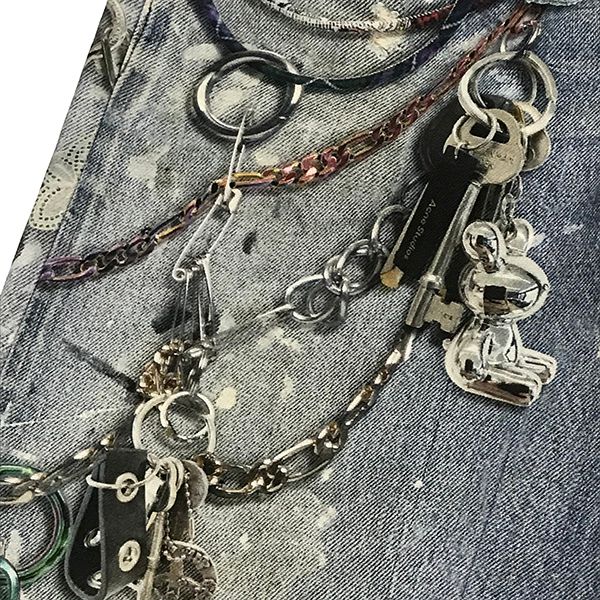 アクネストゥディオズ デニムパンツ 偽物 BAGGY FIT JEANS 1981M 転写