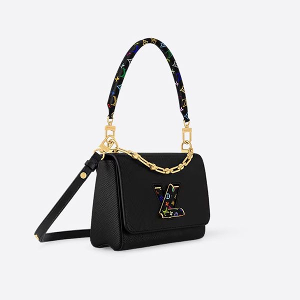 ルイヴィトン×村上隆 偽物 ツイストMM スリムバッグ LV×TM M13243