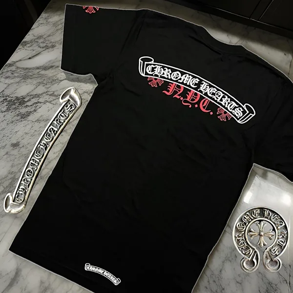 クロムハーツ†ニューヨーク Tシャツ コピー 限定†ch254241-クロムハーツ