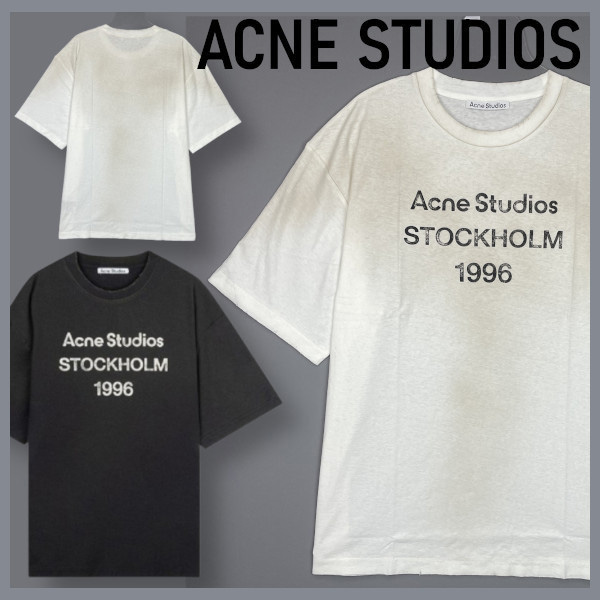アクネストゥディオス アクネ ロゴ Tシャツ スーパーコピー【TOTECOPY】
